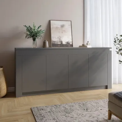 Комод Lion Ларри-1 190x35x84 см Антрацит (LION-041029)