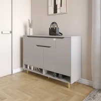 Тумба для взуття Lion Салліван Тумба-2 120x33x83 см Кашемір (LION-041128) Тумба для взуття Lion Салліван Тумба-2 120x33x83 см Кашемір (LION-041128)