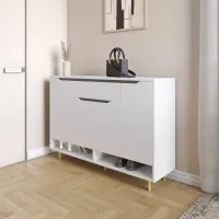 Тумба для взуття Lion Салліван Тумба-2 120x33x83 см Німфея Альба (LION-041142)