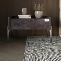 Тумба прикроватная Lion Wood 50x40x31.5 см Бетон темный (LION-041311)