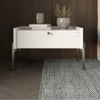 Тумба приліжкова Lion Wood 50x40x31.5 см Німфея Альба (LION-041327)