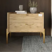 Тумба прикроватная Lion Wood 50x40x44 см Дуб Артизан (LION-041347) Тумба прикроватная Lion Wood 50x40x44 см Дуб Артизан (LION-041347)