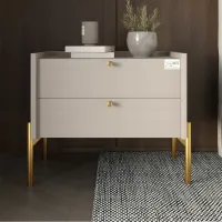 Тумба приліжкова Lion Wood 50x40x44 см Кашемір (LION-041355) Тумба приліжкова Lion Wood 50x40x44 см Кашемір (LION-041355)