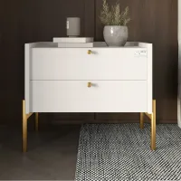 Тумба приліжкова Lion Wood 50x40x44 см Німфея Альба (LION-041357) Тумба приліжкова Lion Wood 50x40x44 см Німфея Альба (LION-041357)