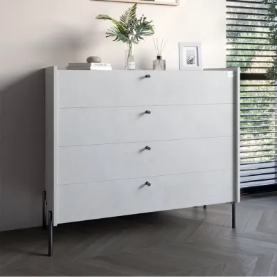 Комод Lion Wood 100x45x90 см Бетон (LION-042974)