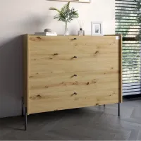 Комод Lion Wood 100x45x90 см Дуб Артизан (LION-042978) Комод Lion Wood 100x45x90 см Дуб Артизан (LION-042978)