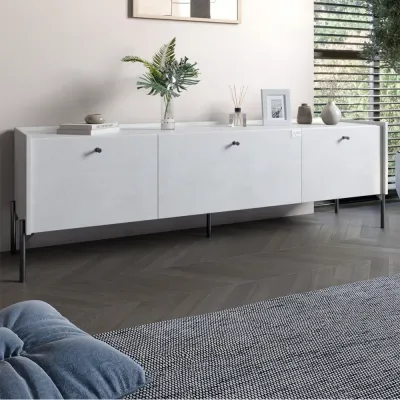 Тумба Lion Wood 160x40x65 см Бетон (LION-043094)