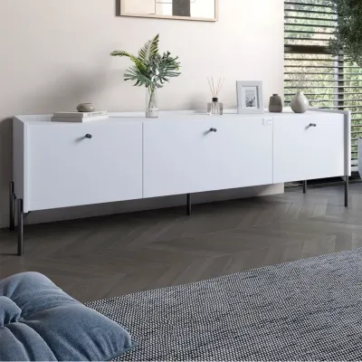 Тумба Lion Wood 160x40x65 см Німфея Альба (LION-043102)