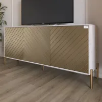 Тумба Lion Амарант 168x40x76.5 см Самоа Димчастий/Перламутровий металік (LION-043056) Тумба Lion Амарант 168x40x76.5 см Самоа Димчастий/Перламутровий металік (LION-043056)