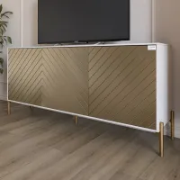 Тумба Lion Амарант 168x40x76.5 см Бетон/Перламутровий металік (LION-043059) Тумба Lion Амарант 168x40x76.5 см Бетон/Перламутровий металік (LION-043059)