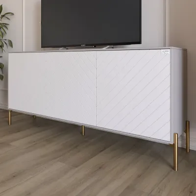 Тумба Lion Амарант 168x40x76.5 см Кашемір/Білий (LION-043069)