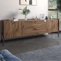 Тумба Lion Wood 180x40x50 см Дуб Ліворно (LION-043128) Тумба Lion Wood 180x40x50 см Дуб Ліворно (LION-043128)