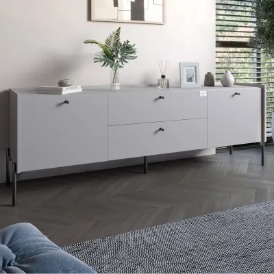Тумба Lion Wood 180x40x50 см Кашемир (LION-043131)