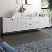 Тумба Lion Wood 180x40x50 см Самоа Дымчатый (LION-043134)