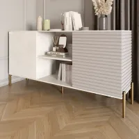 Комод Lion Грей 154x38x76.5 см Бетон (LION-042893) Комод Lion Грей 154x38x76.5 см Бетон (LION-042893)