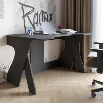 Стол геймерский Lion Крид 130х80х74.5 Антрацит (LION-041696)