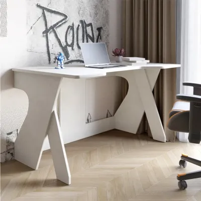 Стол геймерский Lion Крид 130х80х74.5 Бетон (LION-041715) Стол геймерский Lion Крид 130х80х74.5 Бетон (LION-041715)