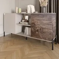 Комод Lion Грей 154x38x76.5 см Кашемір/Дерево (LION-042768)