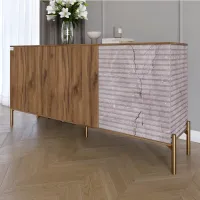 Комод Lion Грей 154x38x76.5 см Дуб Ліворно/Камінь (LION-041855) Комод Lion Грей 154x38x76.5 см Дуб Ліворно/Камінь (LION-041855)