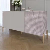 Комод Lion Грей 154x38x76.5 см Кашемир/Камень (LION-041858)