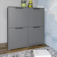 Тумба Lion Краш 82x43x86 см Антрацит (LION-041753) Тумба Lion Краш 82x43x86 см Антрацит (LION-041753)