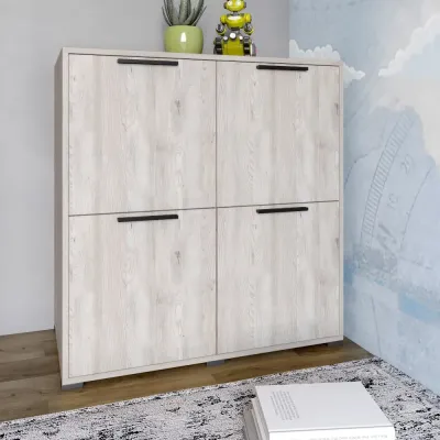 Тумба Lion Краш 82x43x86 см Самоа Димчастий (LION-041769)