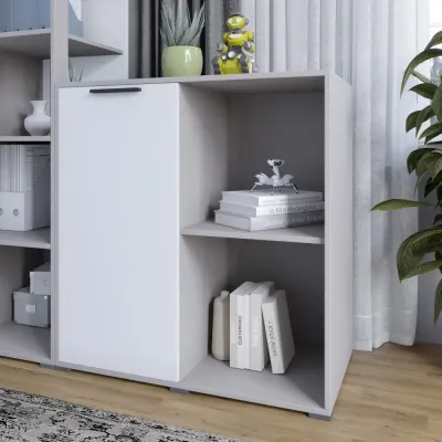 Тумба Lion Краш 82x43x86 см Кашемір/Німфея Альба (LION-044119)