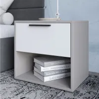 Тумба прикроватная Lion Краш 40x32x43 см Кашемир/Нимфея Альба (LION-044126)