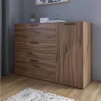 Комод Lion Краш 120x43x86 см Дуб Ліворно (LION-044157) Комод Lion Краш 120x43x86 см Дуб Ліворно (LION-044157)