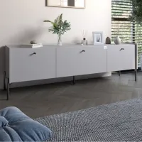 Тумба Lion Wood 160x40x65 см Кашемір (LION-043141)