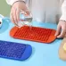Набір силіконових форм для льоду Ice Кубики 160 комірок 23х12 см 2 шт Червоно-синій (C051361-51362) Набір силіконових форм для льоду Ice Кубики 160 комірок 23х12 см 2 шт Червоно-синій (C051361-51362)