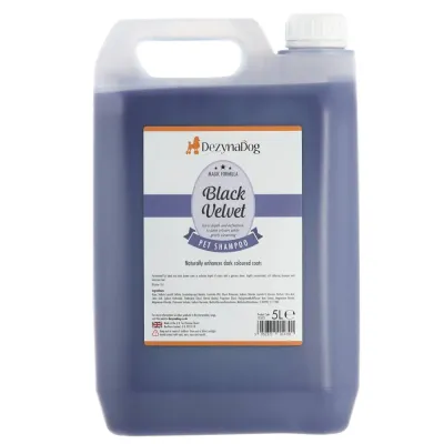 Шампунь для чорної та темно-коричневої вовни Dezynadog Dezynadog Black Velvet Colour Enhance 5 л (125023) Шампунь для чорної та темно-коричневої вовни Dezynadog Dezynadog Black Velvet Colour Enhance 5 л (125023)