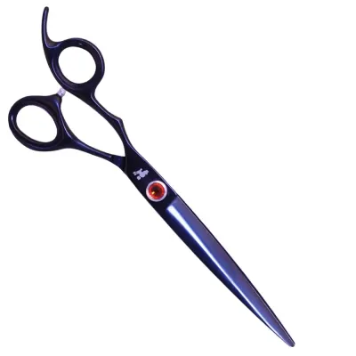 Ножницы грумерские для стрижки собак Dezynadog Ignis 7 Straight Lefty Scissor для левшей прямые 18 см Синий (860510) Ножницы грумерские для стрижки собак Dezynadog Ignis 7 Straight Lefty Scissor для левшей прямые 18 см Синий (860510)