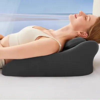 Подушка эргономическая Relax Pillow 66.7x36.5x24 см Черный (2572443766) Подушка эргономическая Relax Pillow 66.7x36.5x24 см Черный (2572443766)