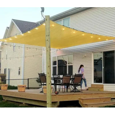 Тент навес затеняющий квадратный No Brand 300x300 см Бежевый (2574997332) Тент навес затеняющий квадратный No Brand 300x300 см Бежевый (2574997332)