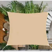 Тент навіс затінюючий квадратний No Brand 300x300 см Бежевий (2574997332) Тент навіс затінюючий квадратний No Brand 300x300 см Бежевий (2574997332)