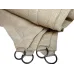 Тент навіс затінюючий трикутний No Brand Tentorium 400x500x640 см Бежевий (2576182076)