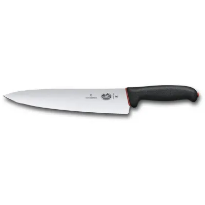 Кухонный нож Victorinox Dual Grip Chef's 25 см Черно-красный (5.2003.25D)
