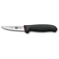 Кухонний ніж Victorinox Dual Grip Paring 10 см Чорно-червоний (5.5103.10D)