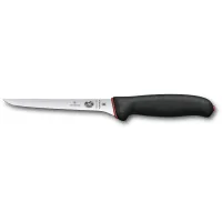 Кухонний ніж Victorinox Dual Grip Boning Flexible 15 см Чорно-червоний (5.6413.15D) Кухонний ніж Victorinox Dual Grip Boning Flexible 15 см Чорно-червоний (5.6413.15D)