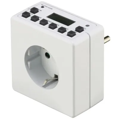 Розетка з таймером Feron TM211 75х76х78 мм iz16827 Розетка з таймером Feron TM211 75х76х78 мм iz16827