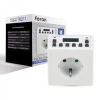 Розетка з таймером Feron TM211 75х76х78 мм iz16827 Розетка з таймером Feron TM211 75х76х78 мм iz16827