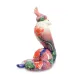 Интерьерная фигурка Pavone Cobra in a fancy hat with a poppy on the side 11x8 см Белый (262975)