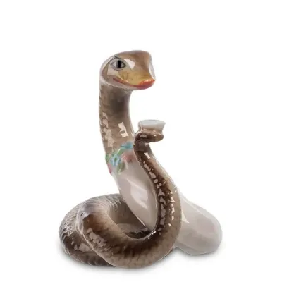 Інтер'єрна фігурка Pavone Snake Gourmet 8x6.5 см Коричневий (262983)