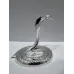 Інтер'єрна фігурка Crystal Silver Cobra 6x9 см Сріблястий (262990) Інтер'єрна фігурка Crystal Silver Cobra 6x9 см Сріблястий (262990)
