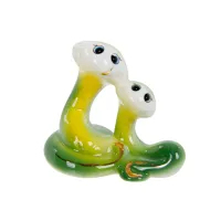 Міні фігурка Sabefet Pair of Snakes 7 см Зелений (262997)