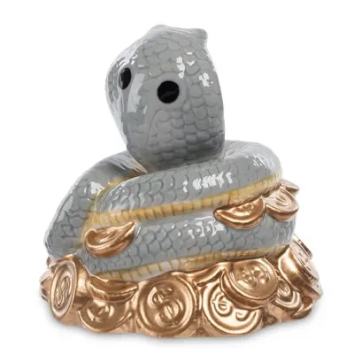 Мини фигурка Pavone Cobra on coins 10 см Серый (263004) Мини фигурка Pavone Cobra on coins 10 см Серый (263004)