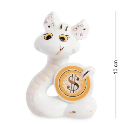 Міні фігурка Sabefet Snake with a coin 10 см Білий (263005) Міні фігурка Sabefet Snake with a coin 10 см Білий (263005)