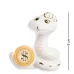 Мини фигурка Sabefet Snake with a coin 8 см Белый (263006)