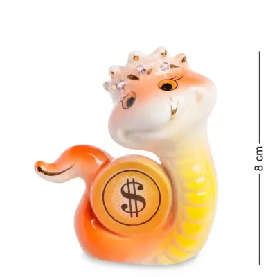 Мини фигурка Sabefet Snake gilding 8 см Оранжевый (263010) Мини фигурка Sabefet Snake gilding 8 см Оранжевый (263010)